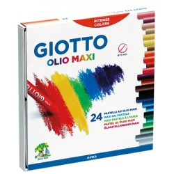 pastelli a olio Giotto maxi 24 colori