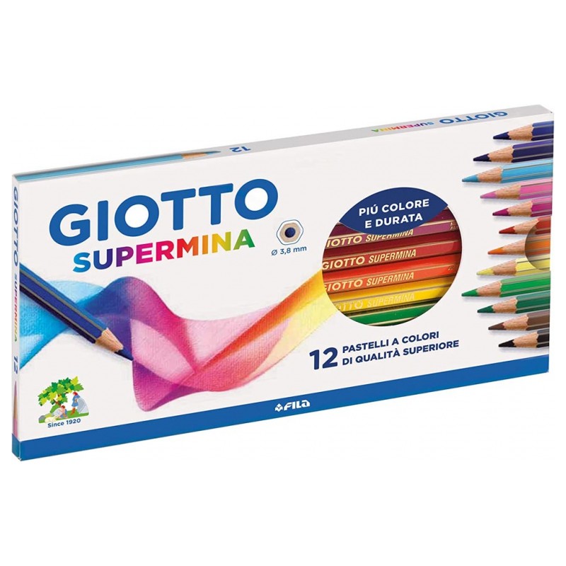matite colorate supermina giotto