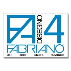 ALBUM DA DISEGNO FABRIANO FA4 RUVIDO 33x48