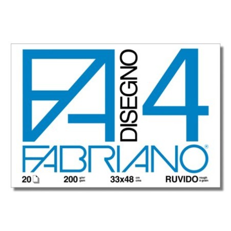 ALBUM DA DISEGNO FABRIANO FA4 RUVIDO 33x48