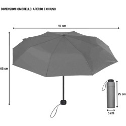 Dimensioni ombrello Kaos portatile - Alcuni Cerchi - Kandinsky