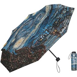 Ombrello Kaos portatile - Notte Stellata - Vincent van Gogh